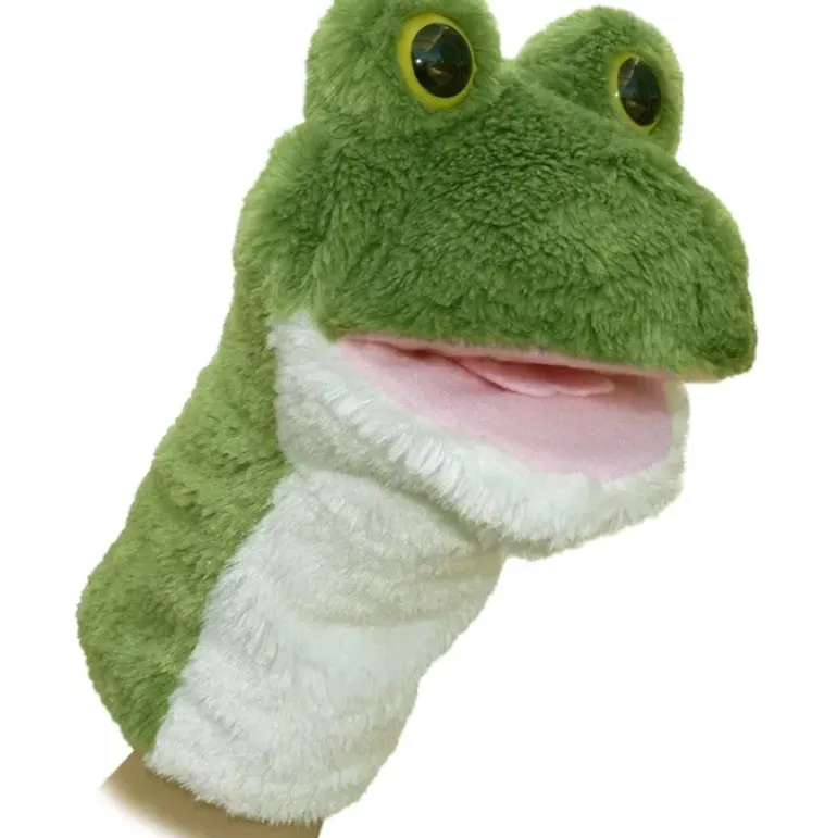 10" Aurora Plush Frog Hand Puppet - Your Source for Gaming Essentials