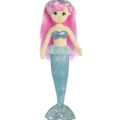 18" Cristal 2 Sea Sparkles Soft Plush Mermaid - Your Source for Gaming Essentials