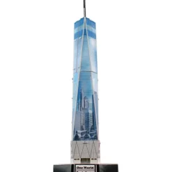 23 Piece 3D Puzzle Model Kit - One World Trade Center - Your Source for Gaming Essentials