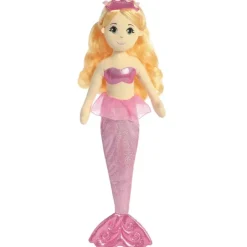 18" Topaz Sea Sparkles Soft Plush Mermaid - Your Source for Gaming Essentials