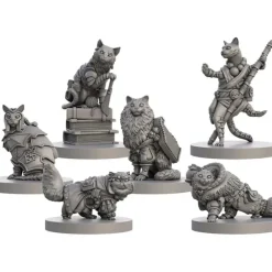 Animal Adventures: Cats & Catacombs Questing Tooth & Claw Volume 2 (6 Figures) - Your Source for Gaming Essentials