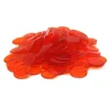 Bag of 250 Plastic 19mm Round Sorting Chip Gaming Accessory - Orange - Your Source for Gaming Essentials