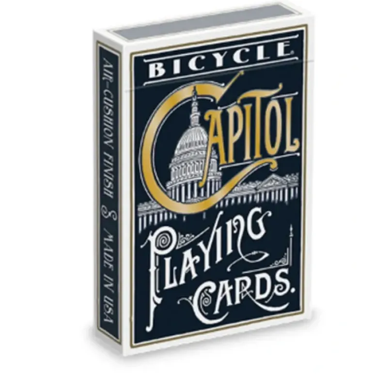 Bicycle Capitol Playing Cards - 1 Sealed Blue Deck - Your Source for Gaming Essentials