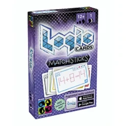 Brain Games Logic Cards: MatchSticks 53 Card Game Set - Your Source for Gaming Essentials