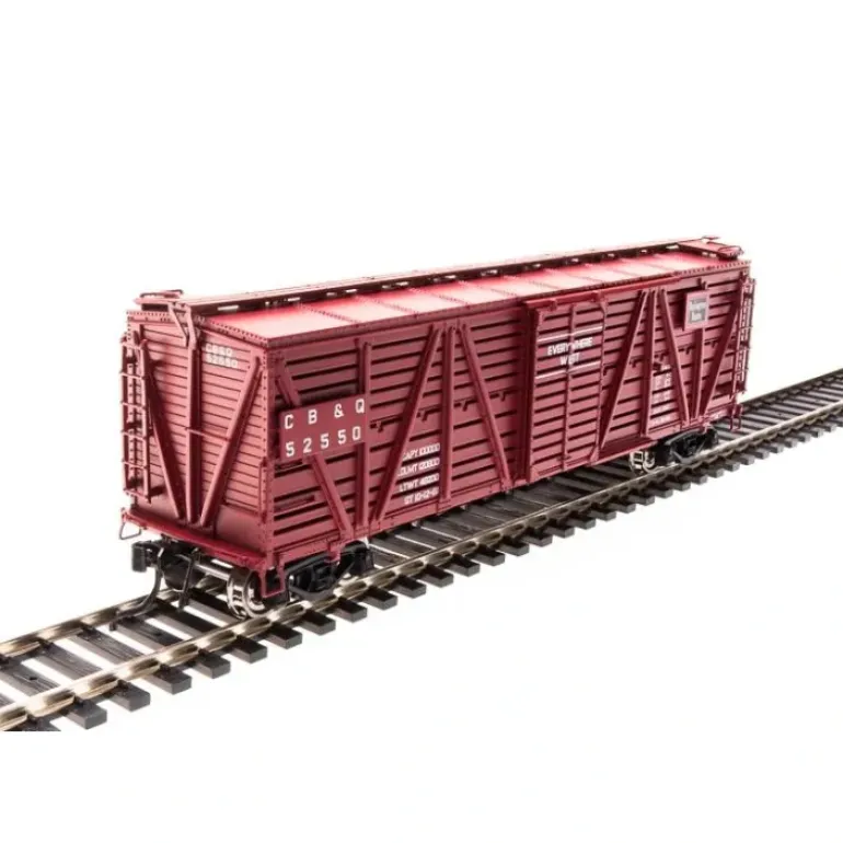 Broadway Limited 2520 HO Chicago, Burlington & Quincy PRR K7 Stock Car - Your Source for Gaming Essentials