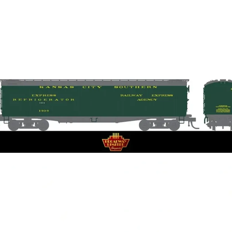 Broadway Limited 1829 HO Kansas City Southern 53'6" Express Reefer #1404 - Your Source for Gaming Essentials
