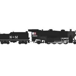 Broadway Limited 2173 HO National Railways of Mexico Light 2-8-2 Mikado #2201 - Your Source for Gaming Essentials