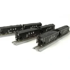 Broadway Limited 1773 HO Norfolk & Western Class H2a 3-Bay Hopper (6) - Your Source for Gaming Essentials