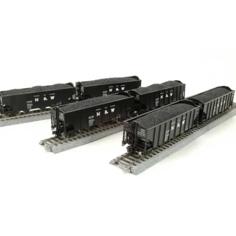 Broadway Limited 1773 HO Norfolk & Western Class H2a 3-Bay Hopper (6) - Your Source for Gaming Essentials