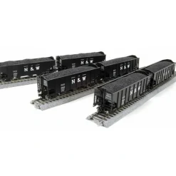 Broadway Limited 1725 HO Norfolk & Western Class H2a 3-Bay Hopper (6) - Your Source for Gaming Essentials