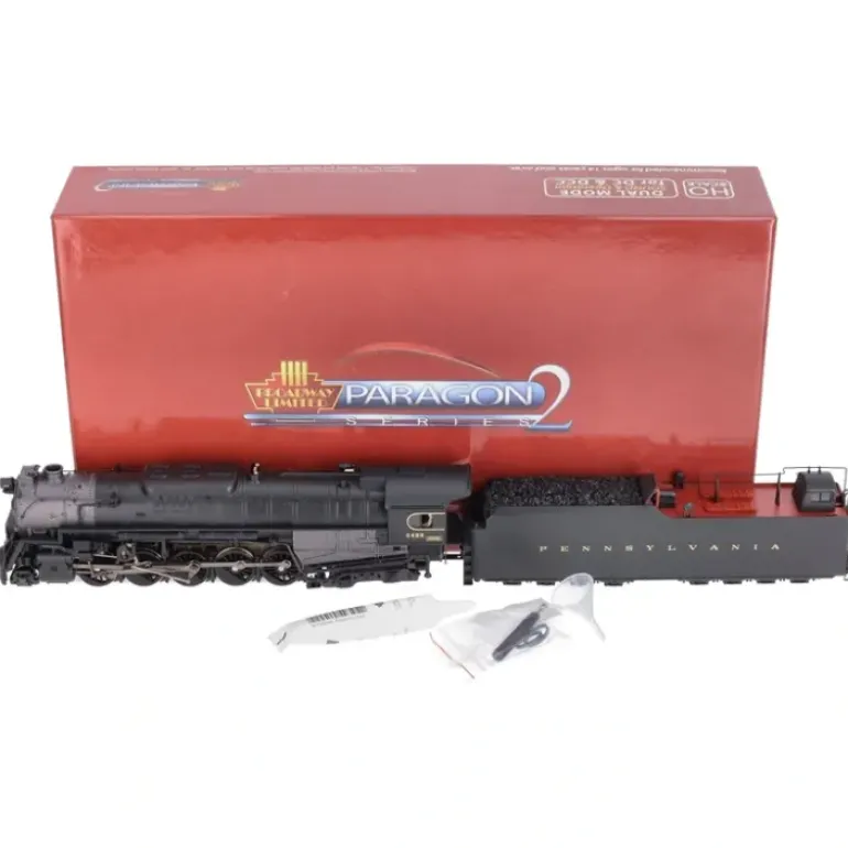 Broadway Limited 2222 HO PRR Class J1 2-10-4 Steam Locomotive w/Sound/DCC #6488 - Your Source for Gaming Essentials