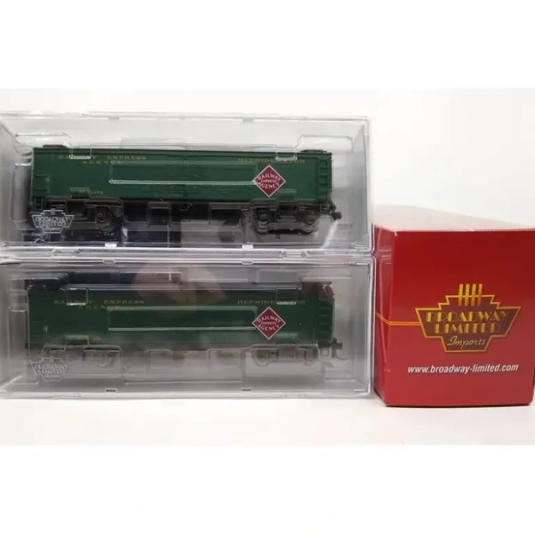 Broadway Limited 1864 HO REA GACX 53'6" Wood Reefer #1376,1398 (Pack of 2) - Your Source for Gaming Essentials