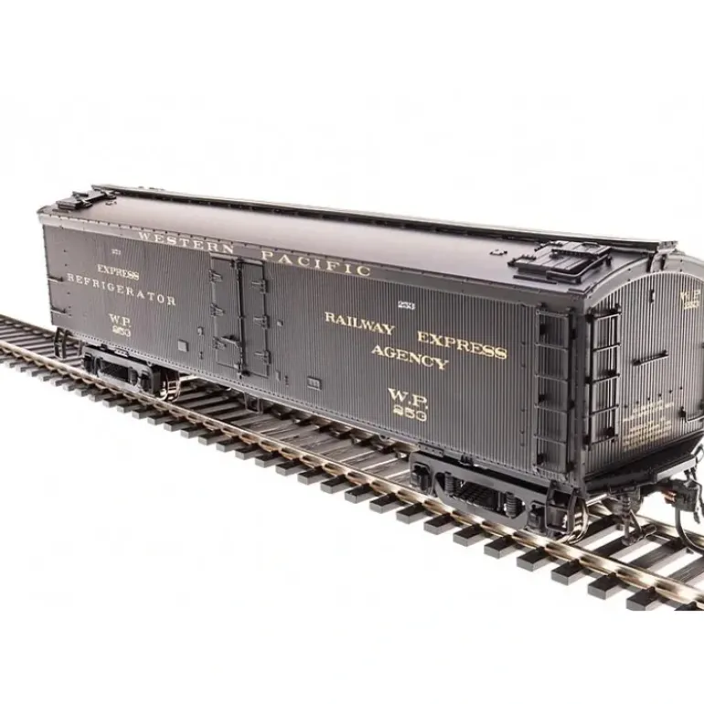 Broadway Limited 1848 HO Western Pacific GACX 53'6" Wood Express Reefer # 253 - Your Source for Gaming Essentials