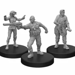 Cyberpunk RED Plastic Miniatures: Edgerunners A - Solo, Tech, and Netrunner - Your Source for Gaming Essentials