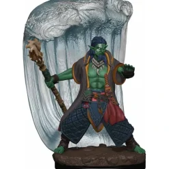 D&D Icons of the Realms Premium Figure, Painted Miniature: (W6) Water Genasi Druid Male - Your Source for Gaming Essentials