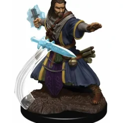 D&D Icons of the Realms Premium Figure, Painted Miniature: (W5) Human Wizard Male - Your Source for Gaming Essentials