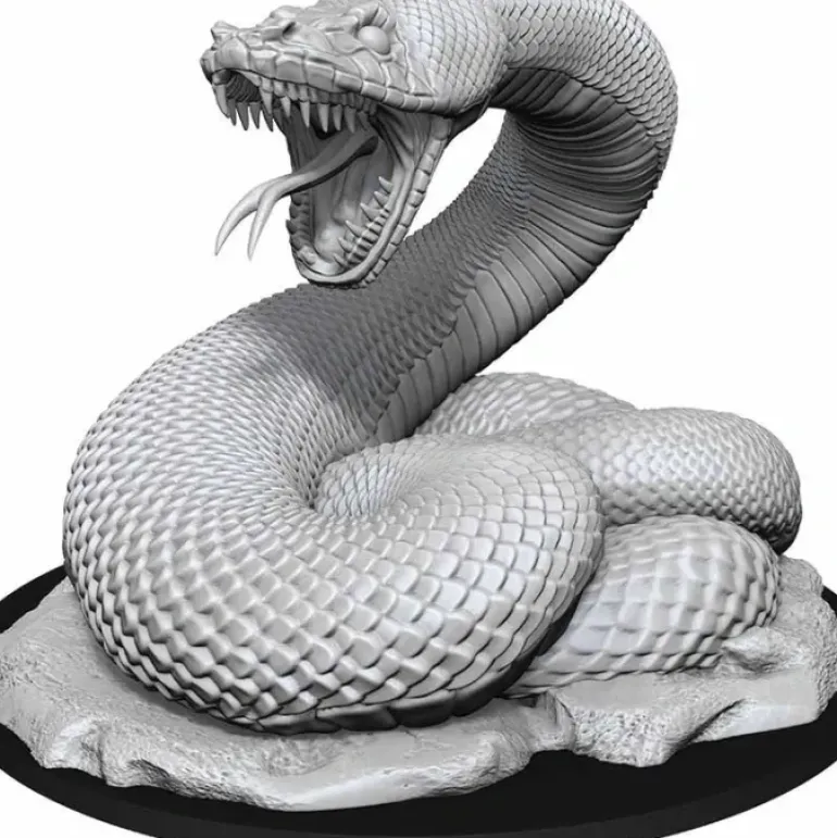 D&D Nolzur's Marvelous Unpainted Miniatures (W13) Giant Constrictor Snake - Your Source for Gaming Essentials