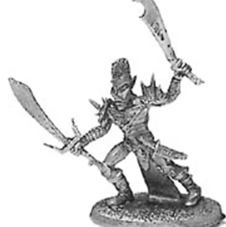 Dark Elf #03-163 Classic Ral Partha Fantasy RPG Metal Figure - Your Source for Gaming Essentials