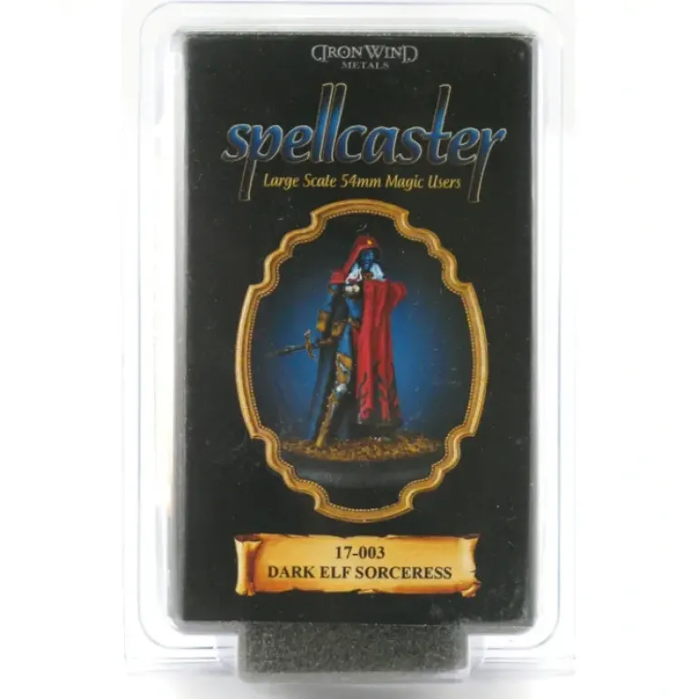 Dark Elf Sorceress #17-003 Classic Ral Partha Fantasy RPG Metal Figure - Your Source for Gaming Essentials