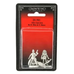 Deckers (3) #20-501 Shadowrun RPG Metal Ral Partha Figure - Your Source for Gaming Essentials