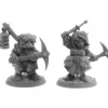 Deep Gnome Heroes (2) #30062 Reaper Legends: Bones USA Unpainted Plastic Figures - Your Source for Gaming Essentials