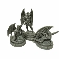 Demonic Temptation: Incubi #44161 Bones Black Unpainted Plastic Figures - Your Source for Gaming Essentials