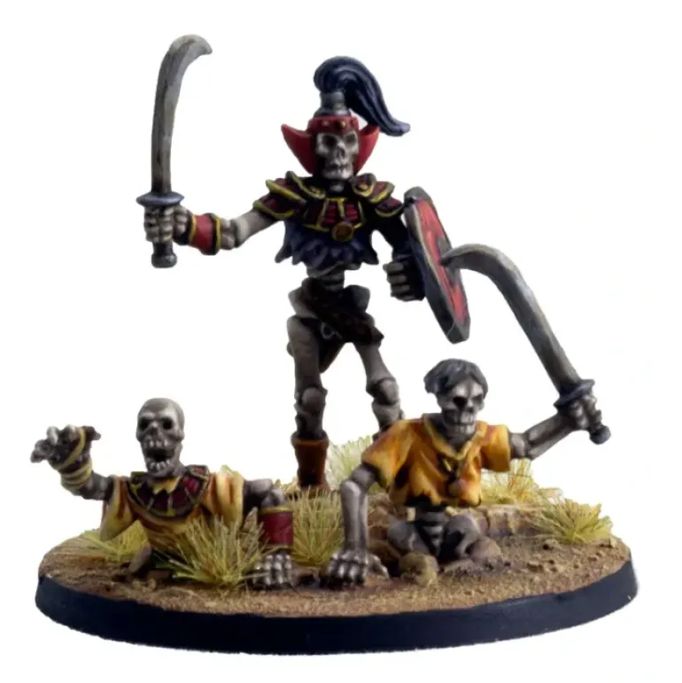 DGS Games Bonethrall Host #104009 Unpainted 32mm Scale Freeblades Metal Figure - Your Source for Gaming Essentials