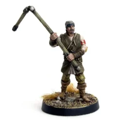 DGS Games Muster Thresher Pose 1 #103010 Unpainted 32mm Scale Metal Figure - Your Source for Gaming Essentials