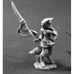 Dijoro, Female Kitsune 03802 Dark Heaven Unpainted Metal Figure - Your Source for Gaming Essentials