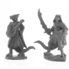 Dragonfolk Bard and Thief #44145 Bones Black Unpainted Plastic Figures - Your Source for Gaming Essentials