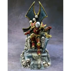 Dragoth the Defiler Undead Lord on Throne 03807 Unpainted Metal - Your Source for Gaming Essentials