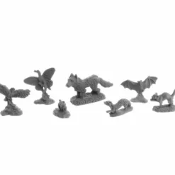 Dungeon Dwellers Familiars 1 #07048 Bones USA Unpainted Plastic Figures - Your Source for Gaming Essentials