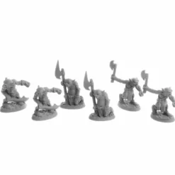 Dungeon Dwellers Goblin Raiders (6) #07043 Bones USA Unpainted Plastic Figures - Your Source for Gaming Essentials