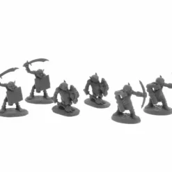 Dungeon Dwellers Goblin Skirmishers (6) #07045 Bones USA Unpainted Plastic Minis - Your Source for Gaming Essentials