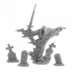 Dungeon Dwellers Grave Wraith #07034 Bones USA Unpainted Plastic Figure - Your Source for Gaming Essentials