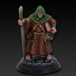 Dungeon Dwellers Human Monk, Brother Hammond #07027 Bones USA Unpainted Plastic - Your Source for Gaming Essentials
