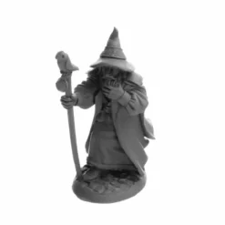 Dungeon Dwellers Landol Griwsold, Human Wizard #07068 Bones USA Unpainted Plastic Figure - Your Source for Gaming Essentials