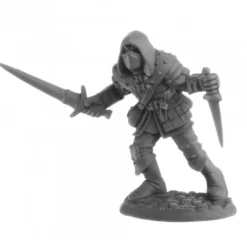 Dungeon Dwellers Naus, Waghalter (Human Rogue) #07060 Bones Unpainted Figure - Your Source for Gaming Essentials