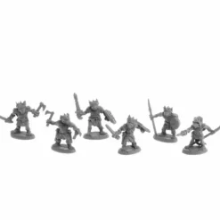Dungeon Dwellers Nightclaw Kobolds (6) #07056 Bones USA Unpainted Plastic Minis - Your Source for Gaming Essentials