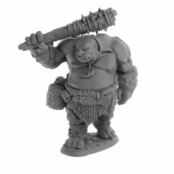 Dungeon Dwellers Ogre Guard #07063 Bones USA Unpainted Plastic Figure - Your Source for Gaming Essentials