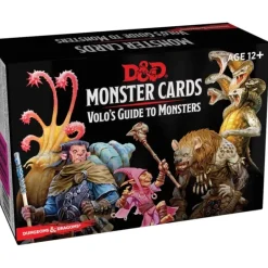 Dungeons and Dragons RPG Monster Cards - Volo's Guide to Monsters - Your Source for Gaming Essentials