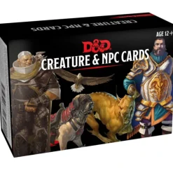 Dungeons and Dragons RPG Creatures and NPC Cards - 182 Card Deck - Your Source for Gaming Essentials
