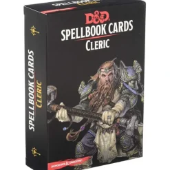 Dungeons and Dragons RPG Spellbook Cards - 153 Card Cleric Deck - Your Source for Gaming Essentials