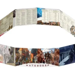 Dungeons and Dragons RPG: Waterdeep - Dragon Heist DM Screen - Your Source for Gaming Essentials