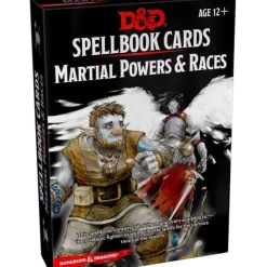 Dungeons and Dragons RPG Spellbook Cards - 61 Card Martial Powers and Races Deck - Your Source for Gaming Essentials