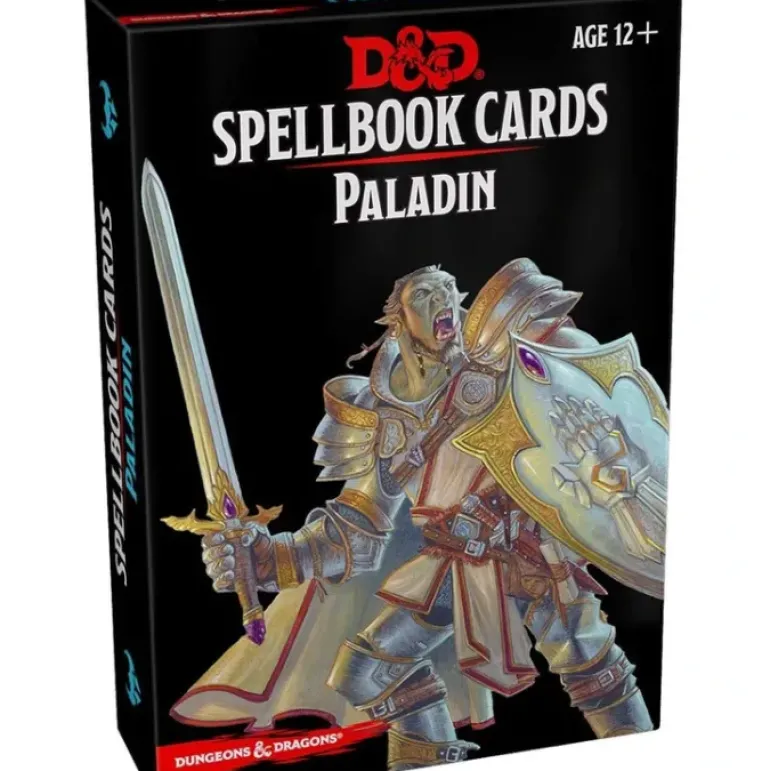Dungeons and Dragons RPG Spellbook Cards - 70 Card Paladin Deck - Your Source for Gaming Essentials