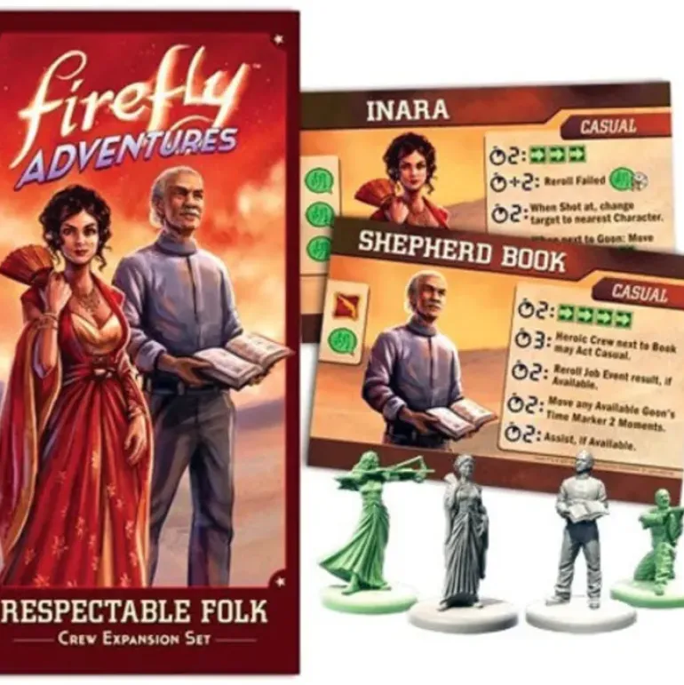 Firefly Adventures: Respectable Folk Crew Expansion Set - Your Source for Gaming Essentials