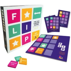 Flip, The Tile Turning Teaser (60 Puzzles) - Your Source for Gaming Essentials