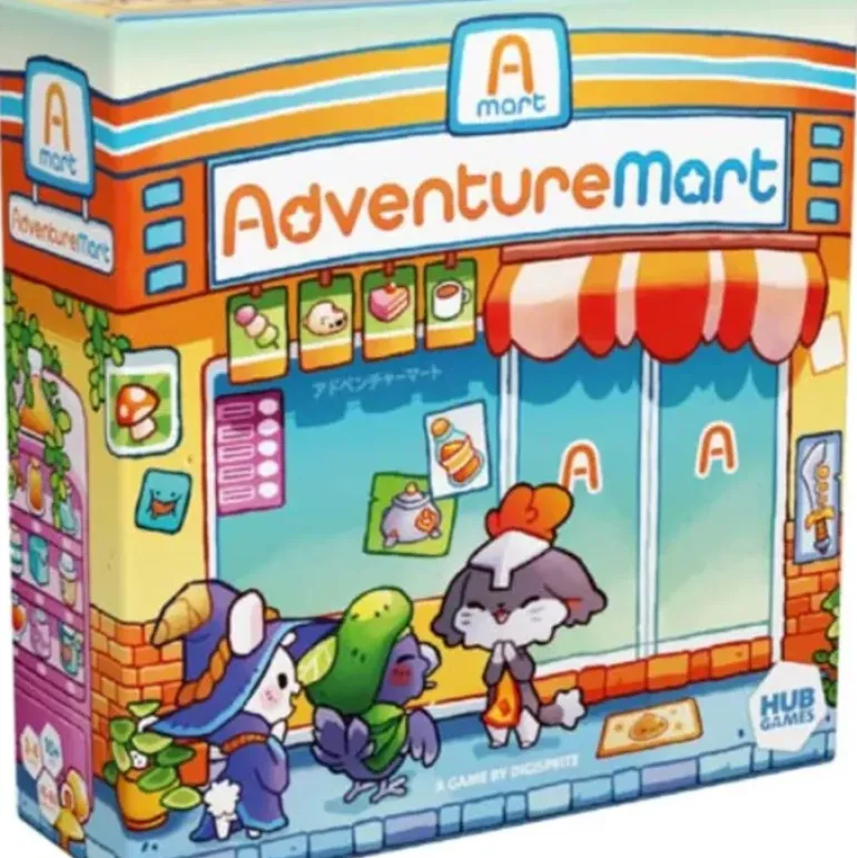 Hub Games Adventure Mart Board Game - Your Source for Gaming Essentials