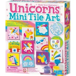 4M KidzLabs Unicorns Mini Tile Art Set - Your Source for Gaming Essentials